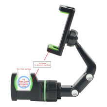 Load image into Gallery viewer, Universal Multifunctional Car Rearview Mirror Phone Holder Rotatable Adjustable Clip Mount Compatible with Smartphones Dash Cam