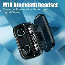 Load image into Gallery viewer, M10 Bluetooth Earphones Handfree LED Dispay Headphones Bluetooth HiFi Stereo Music Wireless Earbuds Waterproof Gaming Headset