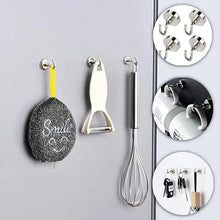 Load image into Gallery viewer, 10Pcs Strong Magnetic Hooks MultiPurpose Storage Home Kitchen Bar Key Hanger
