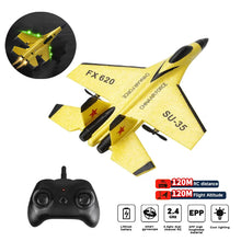 Load image into Gallery viewer, RC Foam Aircraft SU-35 Plane 2.4G Radio Control Glider Fighter Airplane Kids Toy