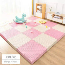Load image into Gallery viewer, 30*30cm Thicken Sports Gym Mat Protection EVA Leaf Grain Floor Mats Yoga Fitness Non-Slip Splicing Rugs Shock Room