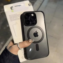 Load image into Gallery viewer, Transparent Magsafe Magnetic Case For iPhone 16 17 Air 16e 15 14 Plus 13 12 11 Pro Max Wireless Charging  Hard Protect Cover