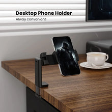 Load image into Gallery viewer, Airplane Travel Phone Holder Stand Mount Desk 360 Rotate Foldable Travel Desk lazy Car Seat Flying Holder For 4.7-6.9 inch phone