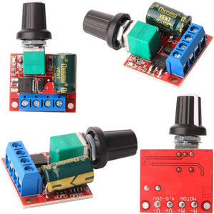 Mini DC Motor PWM Speed Controller 5V-35V 5A Adjustable Voltage Regulator Module
