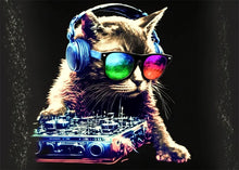 Load image into Gallery viewer, Animal DJ Harmony: Canvas Music Poster for Stylish Room Decor