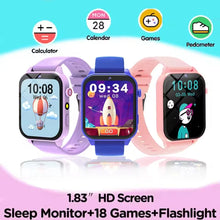 Load image into Gallery viewer, 2026 New Kids Camera Smart Watch For Kids Games Sleep Monitor Flashlight Alarm Clock Boy Girl Gift Children Partner Smartwatch
