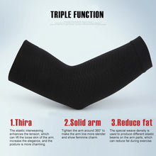 Load image into Gallery viewer, 1Pair Arm sSlimming Shaper Compression Wrap Sleeve Helps Lose Arms Fat,Tone up Arm Shaping Sleeves for Women,Sports  Arm Shapers