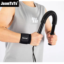 Load image into Gallery viewer, JASONTUTU 1PCS Adjustable weightlifting wristband Support Fitness Bandage Wrist Support Protective gear wrist band Tennis Brace