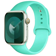 Load image into Gallery viewer, Silicone Band For Apple Watch strap 44mm 45mm 40mm 41mm 42-46mm sport bracelet iwatch series 8 7 6 5 4 9 10 11 SE-Ultra 2/3 49mm