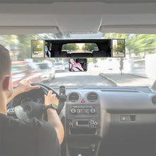 Load image into Gallery viewer, Adjustable Wide-view Rearview Mirror In The Car Wide Angle Panoramic Assisting Interior Clip On Convex Rear View Mirror For Car