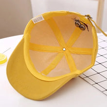 Load image into Gallery viewer, Kids Baseball Cap: Adjustable, Sun Hat, M Letter