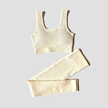 Load image into Gallery viewer, WAREBALL 2Pcs Women Sports Set Seamless Yoga Set Fitness Suit Gym Leggings Bra Workout Sportswear  Active Wear Gym Clothing