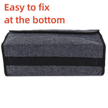 Load image into Gallery viewer, Large Anti-Slip Car Trunk Organizer - Soft Felt Storage Bag with Compartments for Tools