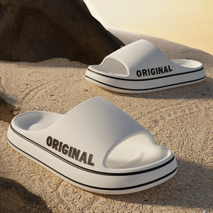 Feslishoet Summer Cool Slippers Soft Sandals Women Men Beach Shoes EVA Brand=