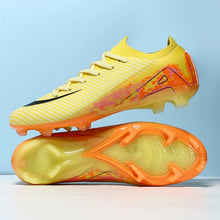 Load image into Gallery viewer, New Men Football Boots Adult Training Sport Soccer Shoes Cleats Boys Outdoor Long Spikes Non Slip Breathable Match Comfortable