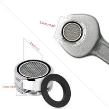 Load image into Gallery viewer, 3pcs Brass Faucet Aerator Set: Water Saving, Replaceable Filter, Bathroom Bubbler