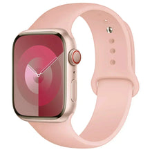 Load image into Gallery viewer, Silicone Band For Apple Watch strap 44mm 45mm 40mm 41mm 42-46mm sport bracelet iwatch series 8 7 6 5 4 9 10 11 SE-Ultra 2/3 49mm