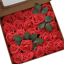 Load image into Gallery viewer, Foam Artificial Roses - 15/25/100pcs Fake Flowers for Wedding, Party &amp; Gift Décor