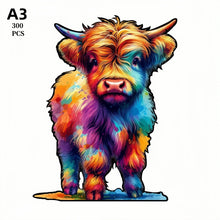 Load image into Gallery viewer, Jigsaw Animal Wooden  Puzzle DIY Crafts Brain Trainer Puzzles Game for Kids Adult wolf  Educational Wood Toy Gift Difficulty