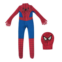 Load image into Gallery viewer, Anime Spiderman Kids Cosplay Costumes Miles Morales Spider Man Jumpsuit for Men Women Superhero Halloween Tight Fitting Clothing