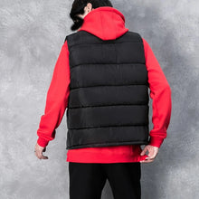 Load image into Gallery viewer, Men’s Warm Vest Jacket – Waterproof Sleeveless Winter Coat with Zipper &amp; Stand-up Collar