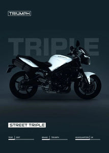 Motorcycle Bike Art Poster Canvas Painting – S1000RR / Ducati Streetfighter V4 / YZR M1