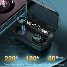Load image into Gallery viewer, M10 Bluetooth Earphones Handfree LED Dispay Headphones Bluetooth HiFi Stereo Music Wireless Earbuds Waterproof Gaming Headset