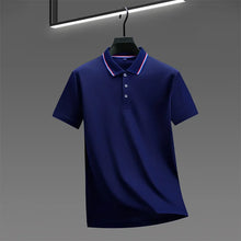 Load image into Gallery viewer, 2025 New Men's Casual Solid Color Short Sleeved Polo Shirt Summer Fashionable and Comfortable Versatile Top