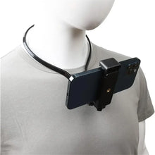 Load image into Gallery viewer, Portable Outdoor First View Bracket Neck Hanging Phone Holder Universal Action camera For Sport Camera 7.2 inches Smart Phone