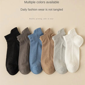 Men's 6-Pack Mesh Socks - Cool, Breathable, Anti-Blister