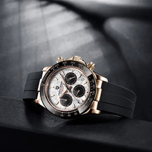 Load image into Gallery viewer, 40mm New V2 PAGANI DESIGN Men's Quartz Watches Sapphire Retro Chronograph Stainless Steel Waterproof Watch Men Relogio Masculino