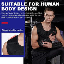 Load image into Gallery viewer, 20kg Adjustable Weight Training Suit Empty Bag Fitness Running Vest, Hand And Foot Strength Training Physical Training Clothing