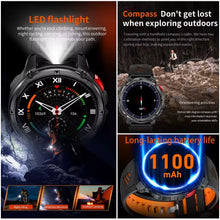 Load image into Gallery viewer, New T-REX3 Ultra 1100mAh Battery SmartWatch 10ATM Waterproof GPS Compass Flashlight 1.7" AMOLED HD Call Sports Smart Watch Men