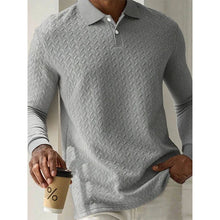 Load image into Gallery viewer, Men Long Sleeve Polo Shirt High Quality Male Clothing Office Polos T-shirt Business Poloshirt Casual Fashion Polo T Shirt Men