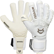 Load image into Gallery viewer, WVVOU Soccer Goalie Gloves for Adults and Youth, High Performance Goalkeeper Gloves with 5 Detachable Finger Saves