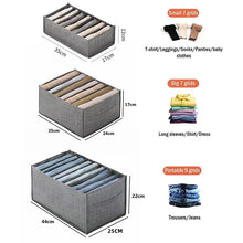 Load image into Gallery viewer, Closet Clothes Organizer: Wardrobe Storage Drawers for Pants, Jeans, and More
