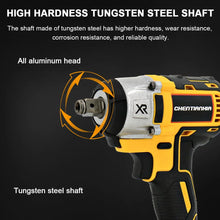 Load image into Gallery viewer, 2 Battery 1000Nm 1/2" Cordless Electric Impact Wrench Drill Gun Ratchet Driver，Charger and Kit Bag