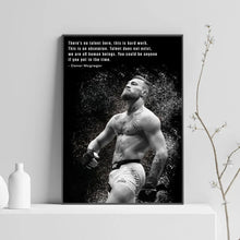 Load image into Gallery viewer, Professional Motivational Boxer, HD Canvas Print Wall Art Poster, Suitable for, Home, Room, Living Room, Gym Decoration
