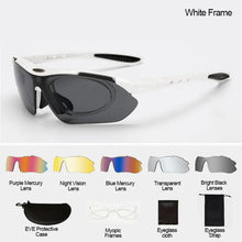 Load image into Gallery viewer, Cycling Sunglasses Sports Men Glasses Road Bicycle Glasses Mountain Bike Riding Protection Goggles Eyewear Women Sun Glasses