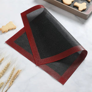 30x40cm Silicone Baking Mat - Non-Stick, Breathable, High-Temperature Oven Liner