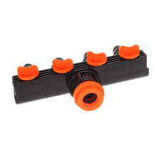 Load image into Gallery viewer, 1 to 4 Way Valve Splitter Connector - 1/2” 3/4&quot; 1” Watering Hose Tap Distributor