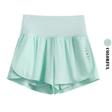 Load image into Gallery viewer, DRUR Women Yoga Shorts High Waist Double Layer Running Gym Shorts With Pocket Summer Sportswear Fitness Clothes Jogger Short New