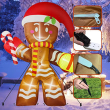 Load image into Gallery viewer, Christmas Inflatable Decoration Toy Built-in LED Lights Inflatable Model Ornament Xmas Party New Year Garden Indoor Outdoor Deco