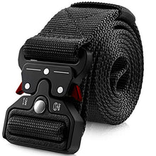 Load image into Gallery viewer, Men&#39;s Tactical Combat Belt: Army Outdoor Survival - High-Quality Marine Corps Canvas