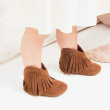 Load image into Gallery viewer, Meckior Vintage Tassel Baby Booties - Winter Warm Anti-slip Snow Shoes
