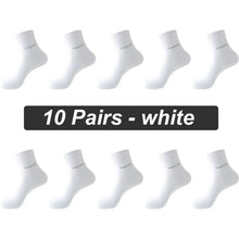 Load image into Gallery viewer, 10 Pairs Bamboo Fiber Socks Men Breathable Anti-Bacterial EU38-46