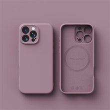 Load image into Gallery viewer, Luxury Liquid Silicone For Magsafe Case For iPhone 17 Air 16 Plus 15 14 13 12 Pro Max 17Pro Wireless Charging Skin Smooth Cover
