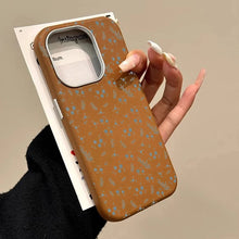 Load image into Gallery viewer, Small Flower Lichee Pattern Phone Case For iPhone 17 16 Pro Max 15 14 13 12 11 XS X XR 7 8 Plus SE2 16E Shockproof Bumper Cover