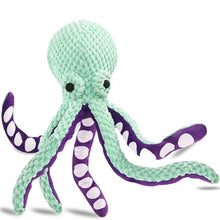 Load image into Gallery viewer, Pet plush octopus toy interactive sound anti-demolition home large and small dog boredom companion dog toy