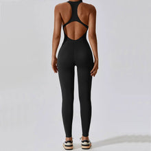 Load image into Gallery viewer, Yoga Jumpsuit Fitness Sports Overalls Gym Clothing Set Yoga Wear Pilates Workout Clothes for Women Outfit push-up Activewear